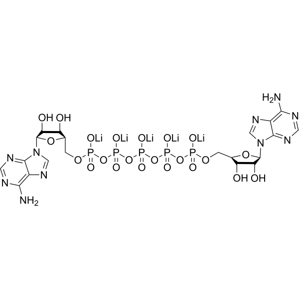 Diadenosine pentaphosphate pentalithium 94108-02-8